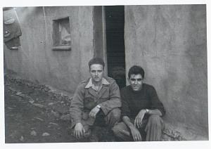 edmond a l'armee et son copain